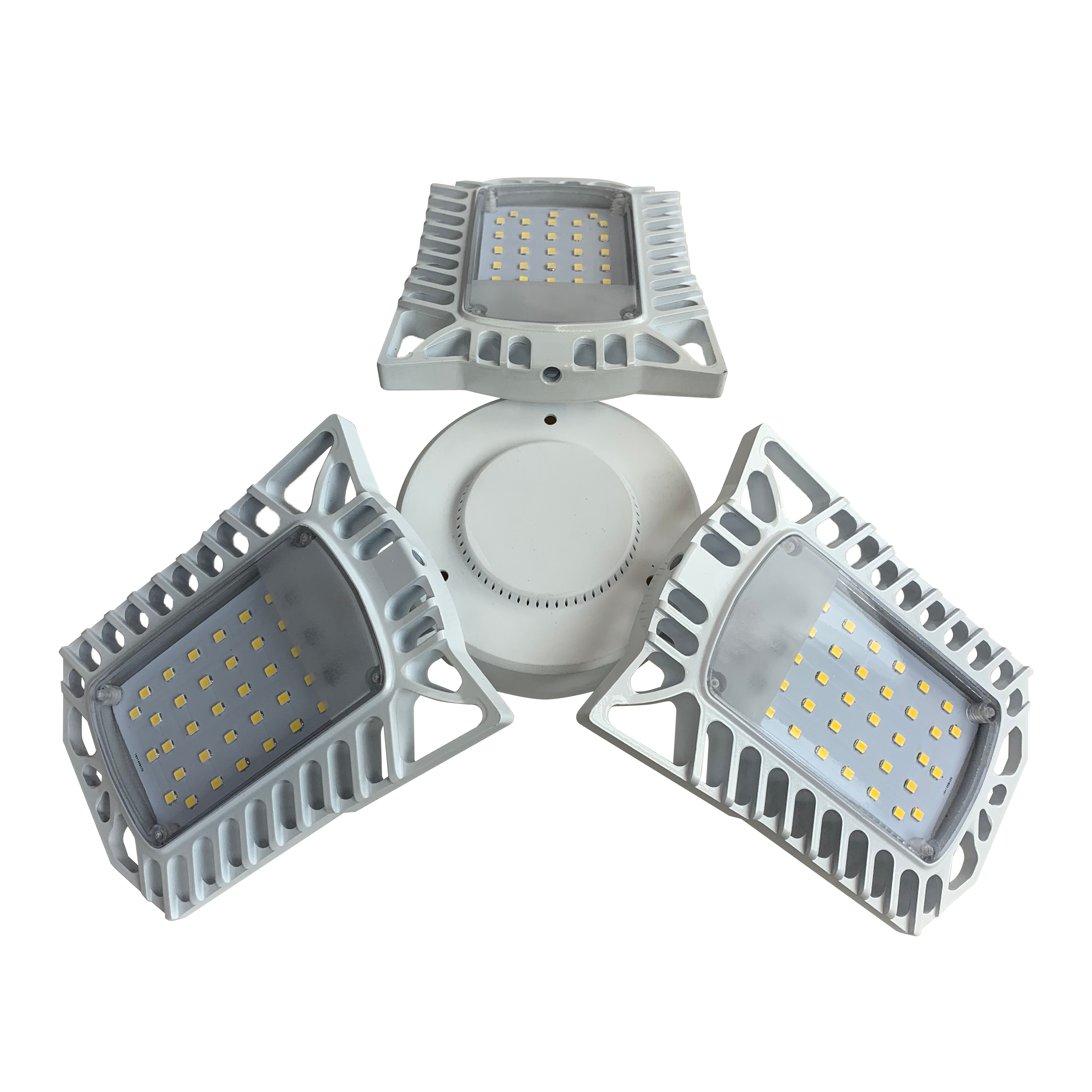 Living Glow 6,000 Lumen Daylight LED Multi-Directional Garage Ceiling Lights